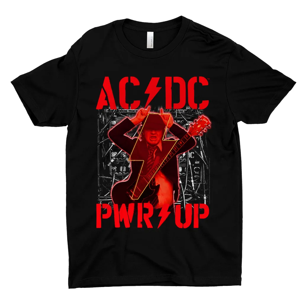 T-Shirt | PWR Up Album Art With Angus Young Shirt