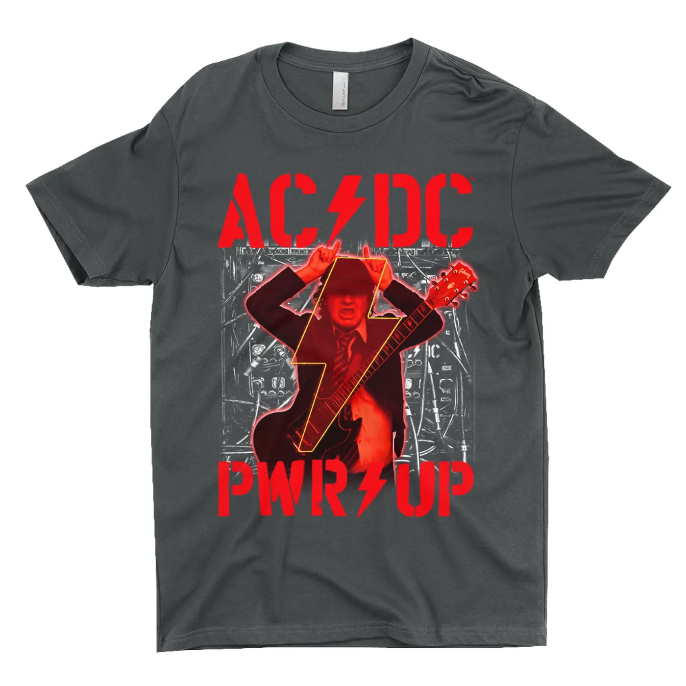 AC/DC T-Shirt | PWR Up Album Art With Angus Young ACDC Shirt