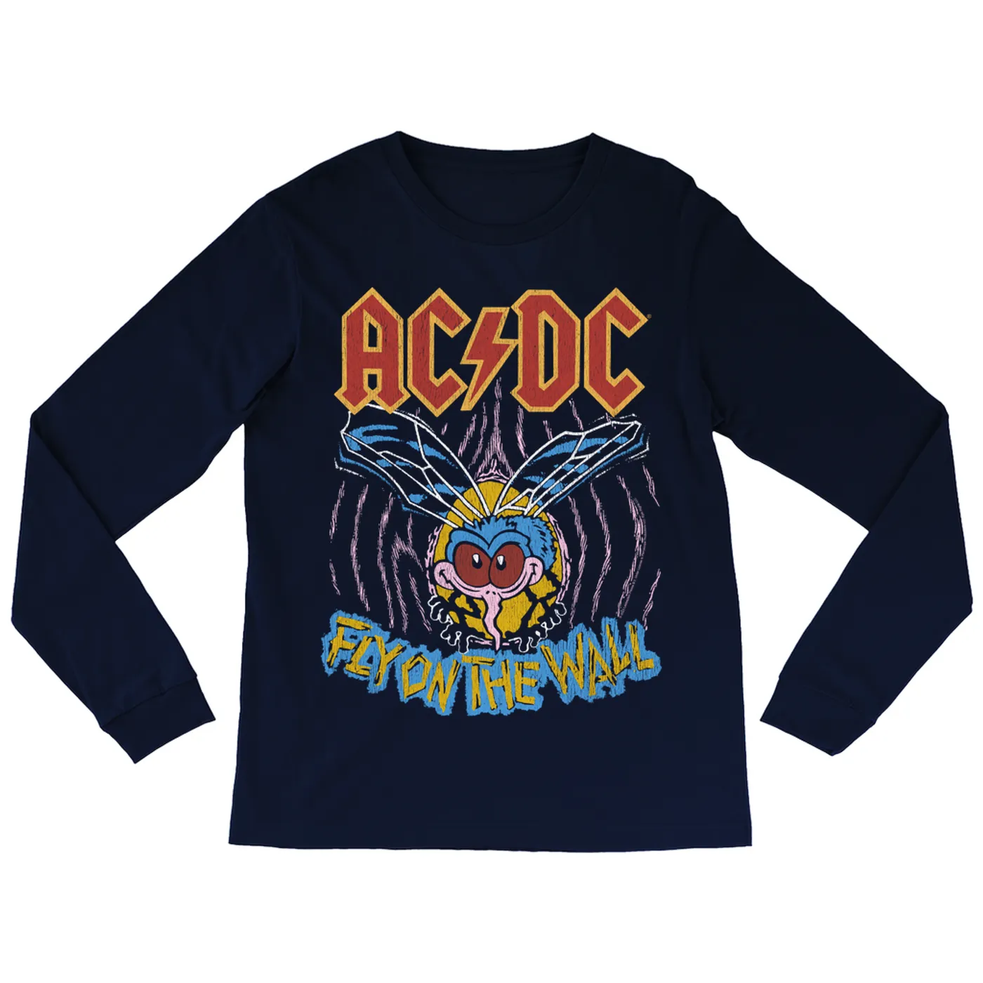 AC/DC Long Sleeve Shirt | It's The Fly On The Wall ACDC Shirt