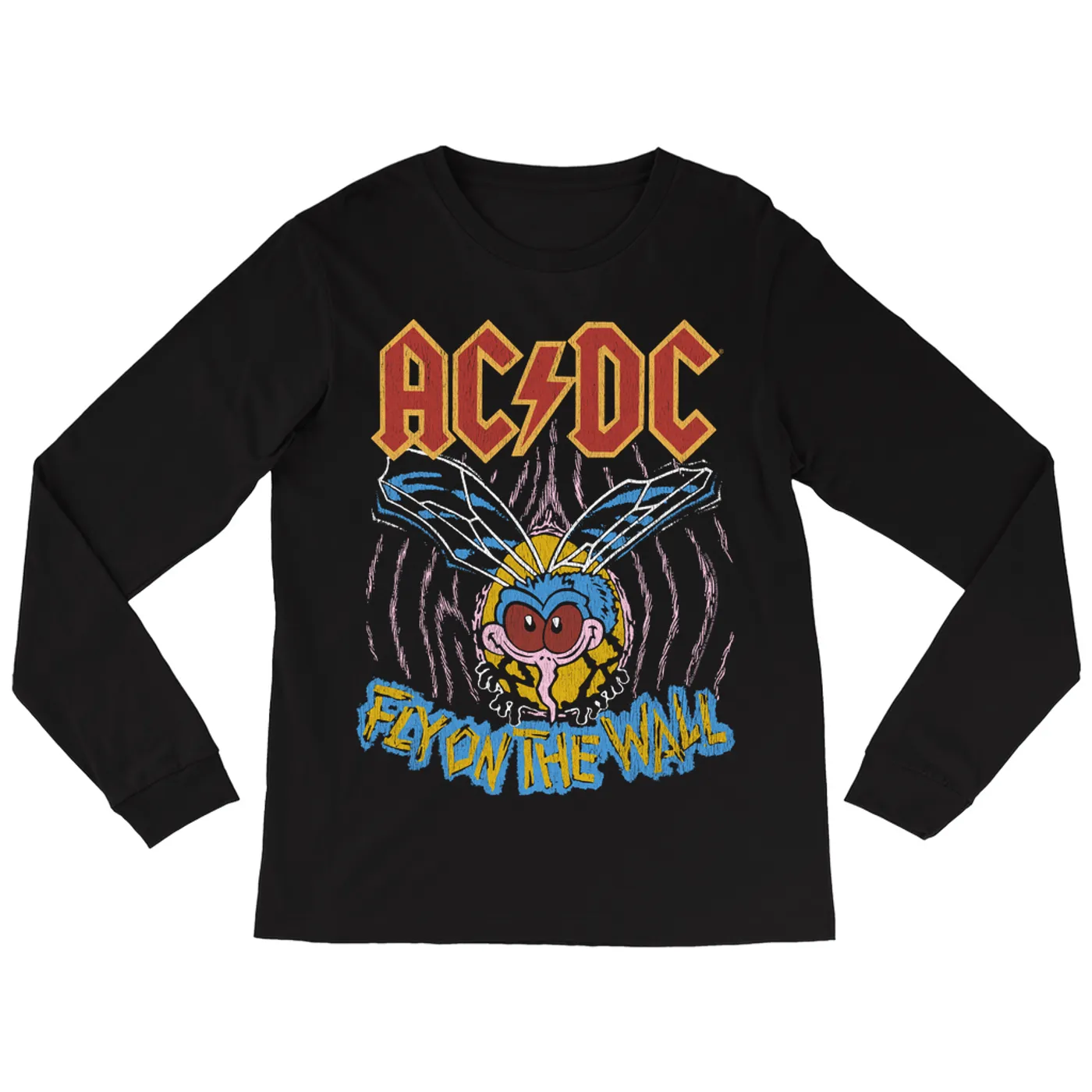 AC/DC Long Sleeve Shirt | It's The Fly On The Wall ACDC Shirt