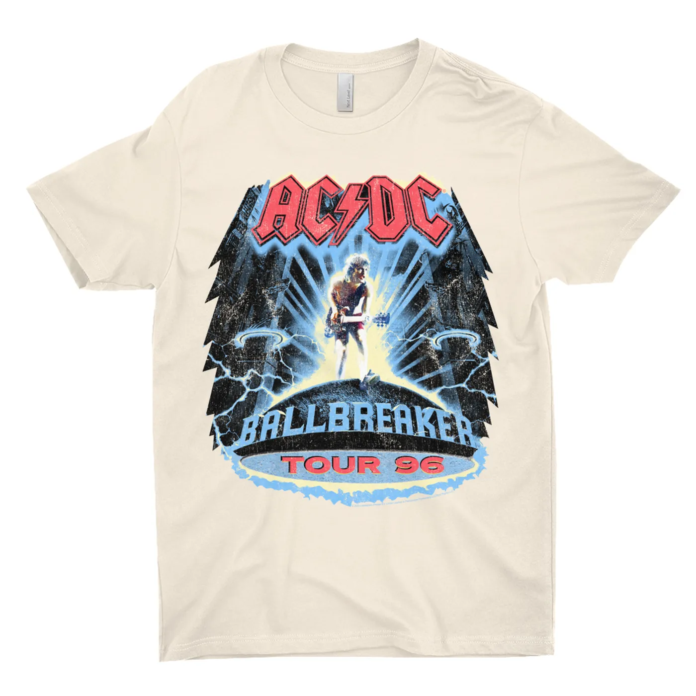 AC/DC T-Shirt | Ballbreaker Tour '96 Distressed ACDC Shirt