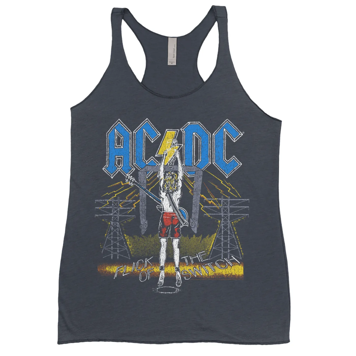 AC/DC Ladies' Tank Top | Flick Of The Switch Electricity ACDC Shirt