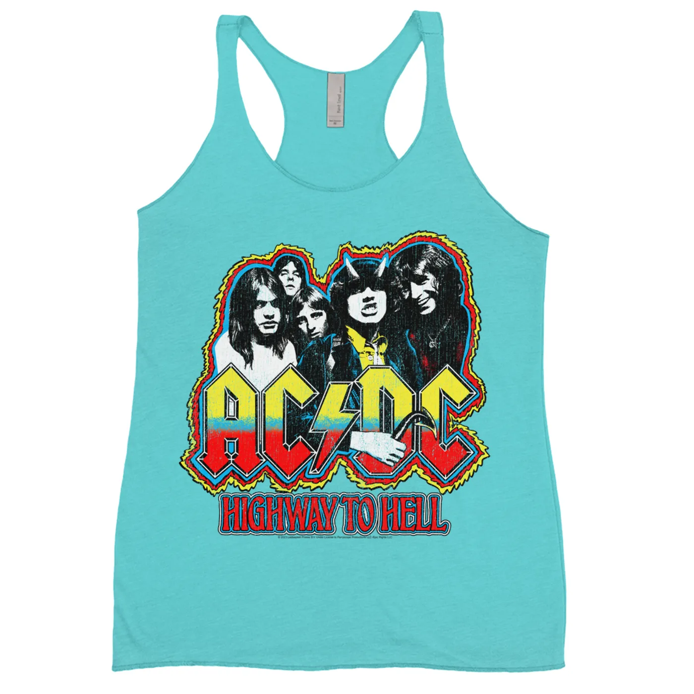 AC/DC Ladies' Tank Top | LIVE In Concert 1980 (Merchbar Exclusive) ACDC Shirt