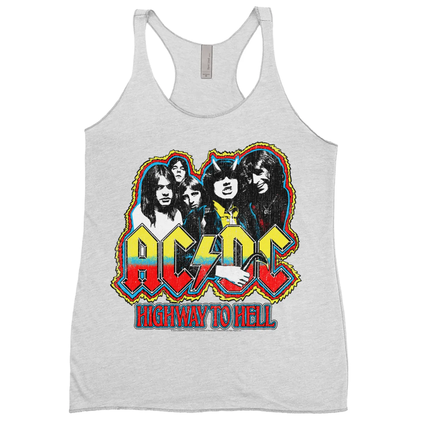 AC/DC Ladies' Tank Top | LIVE In Concert 1980 (Merchbar Exclusive) ACDC Shirt