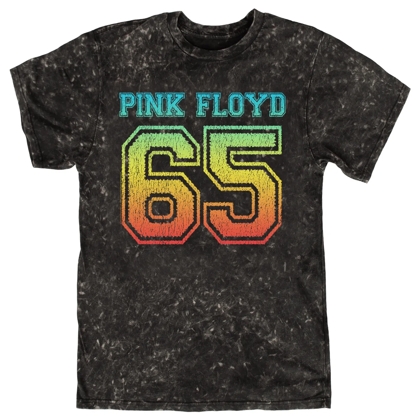 Pink Floyd T-shirt | Pink Floyd Est. 1965 Ombre (Merchbar Exclusive) Pink Floyd Mineral Wash Shirt