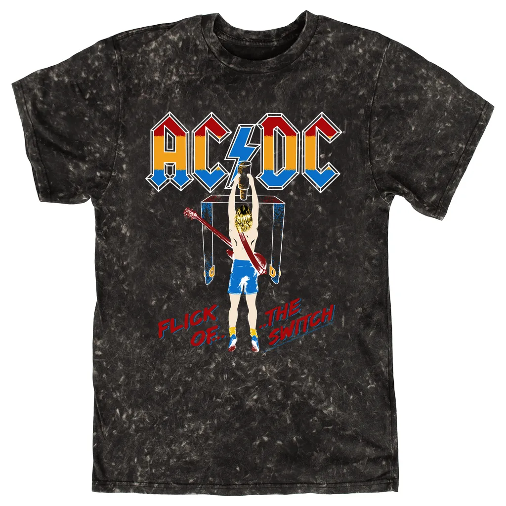 T-shirt | Colorful Flick Of The Switch Mineral Wash Shirt