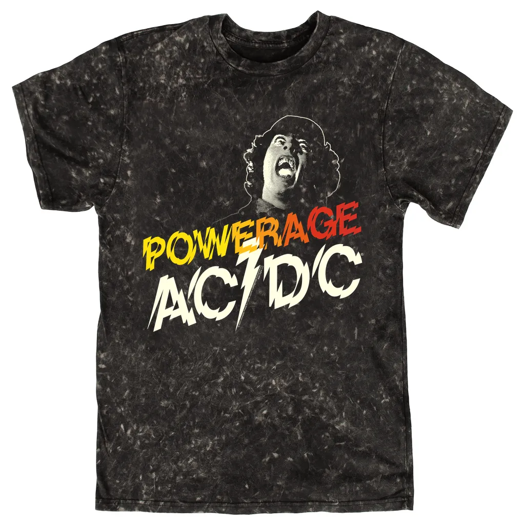 T-shirt | Powerage Logo Mineral Wash Shirt