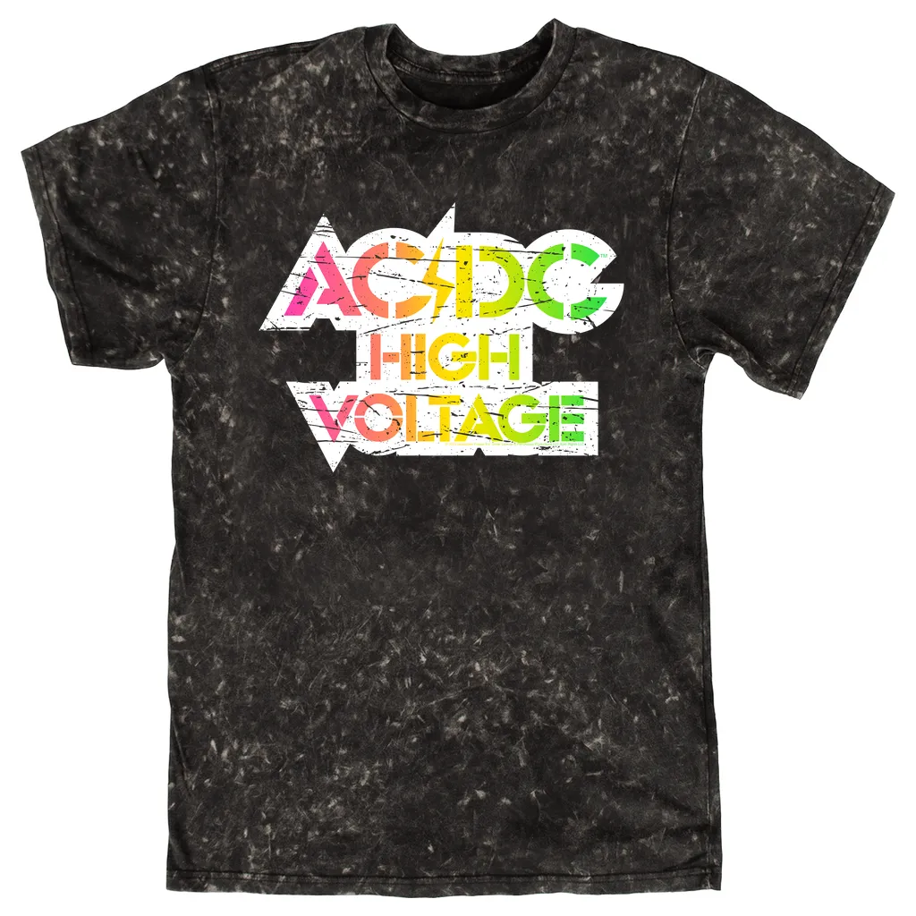 T-shirt | Neon High Voltage Logo (Equineop Exclusive) Mineral Wash Shirt