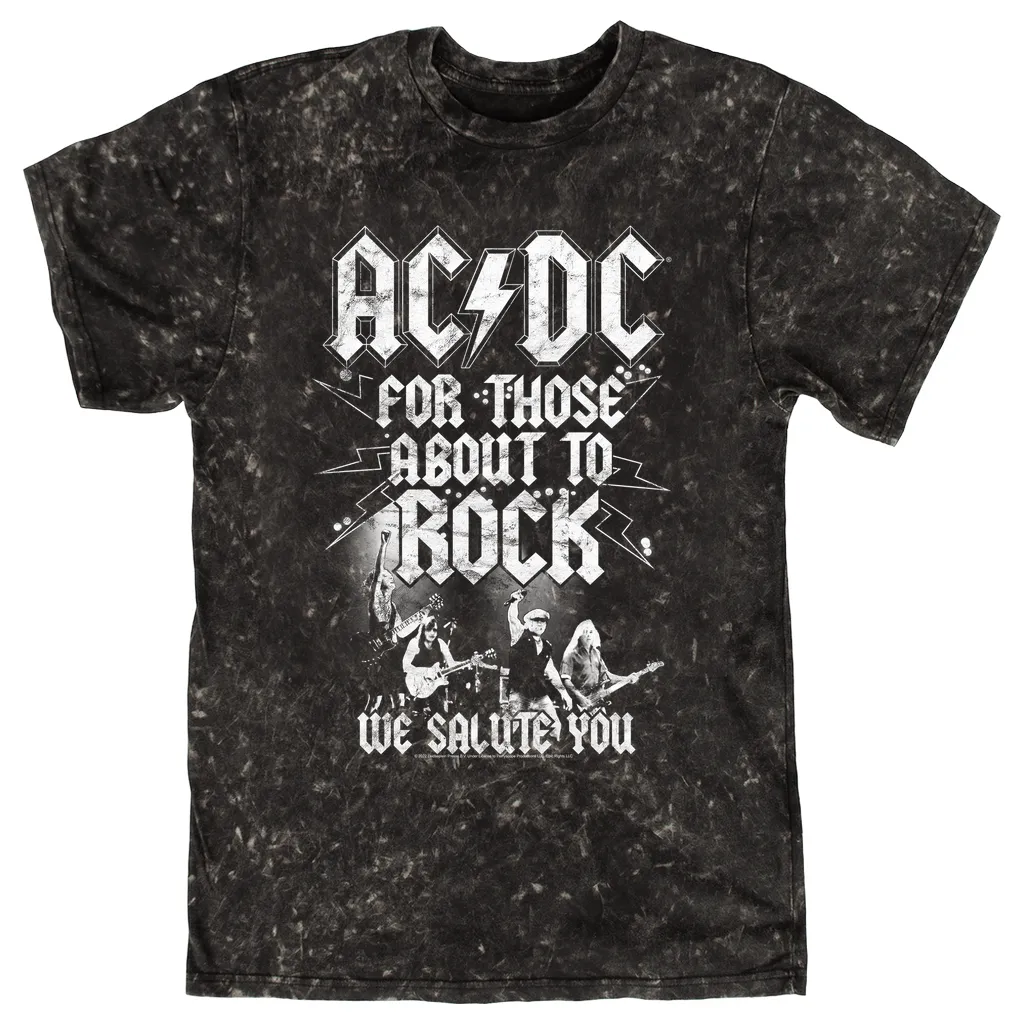 T-shirt | For Those About To Rock LIVE Mineral Wash Shirt
