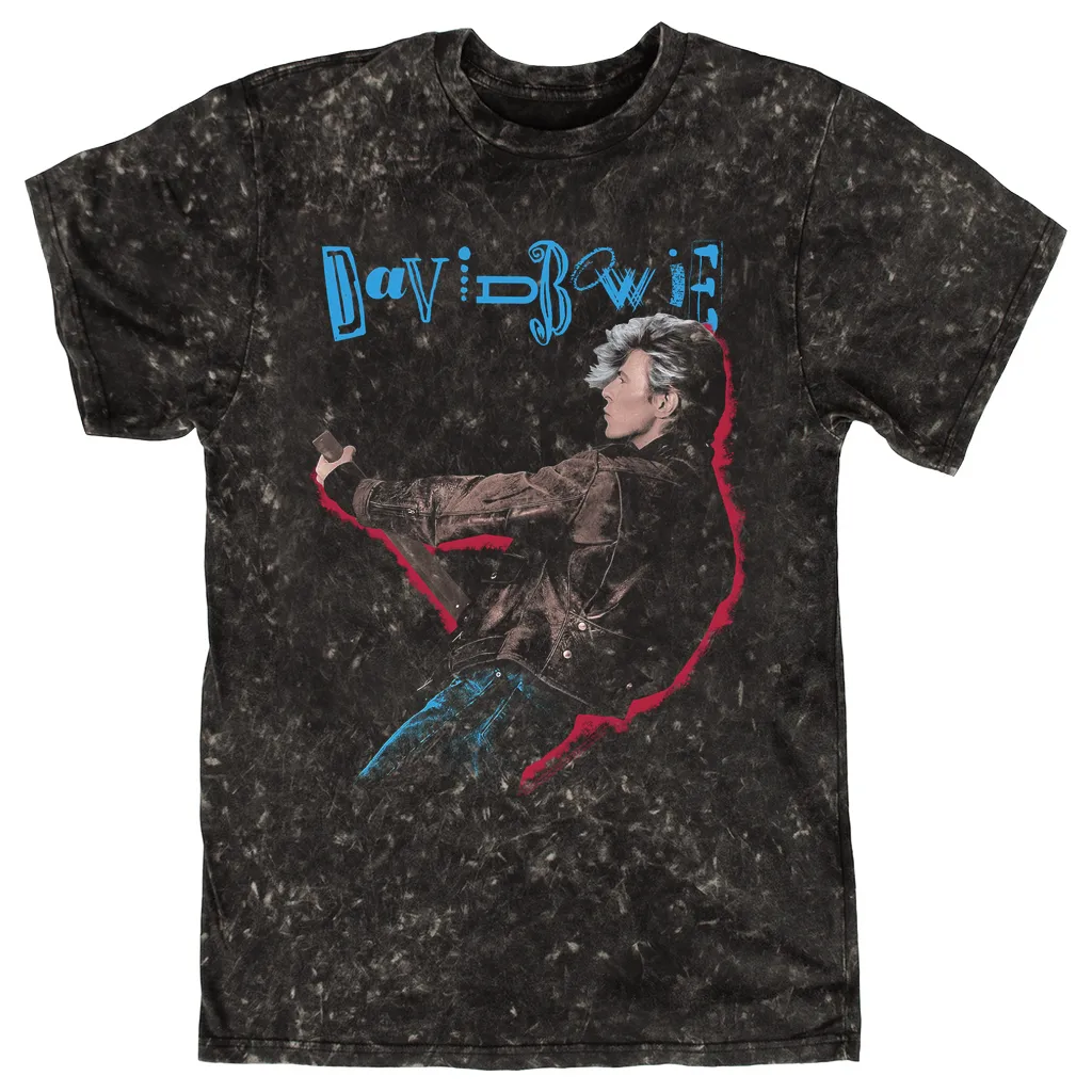 T-shirt | 1987 Glass Spider Tour Colorful Shadow Image Mineral Wash Shirt