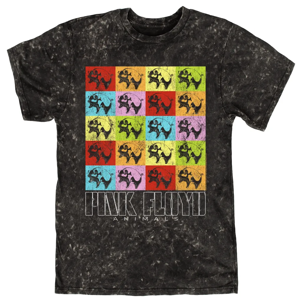 T-shirt | Animals Album Pop Art Distressed Mineral Wash Shirt