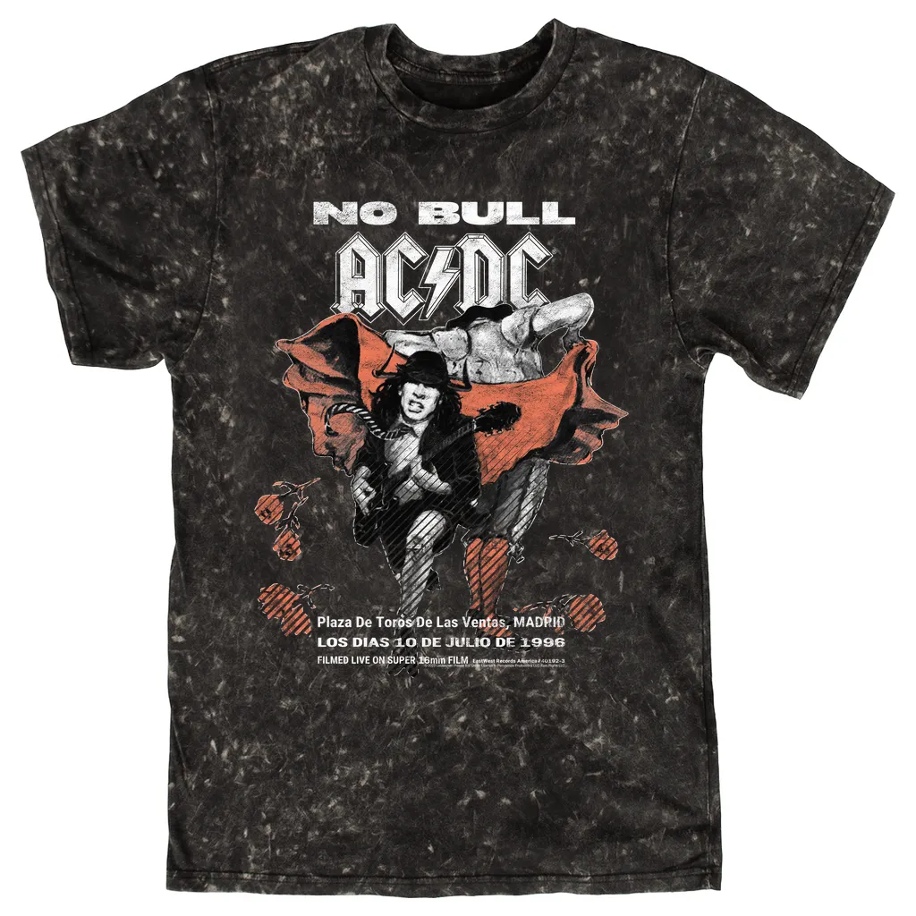 T-shirt | No Bull Concert Poster Image Mineral Wash Shirt