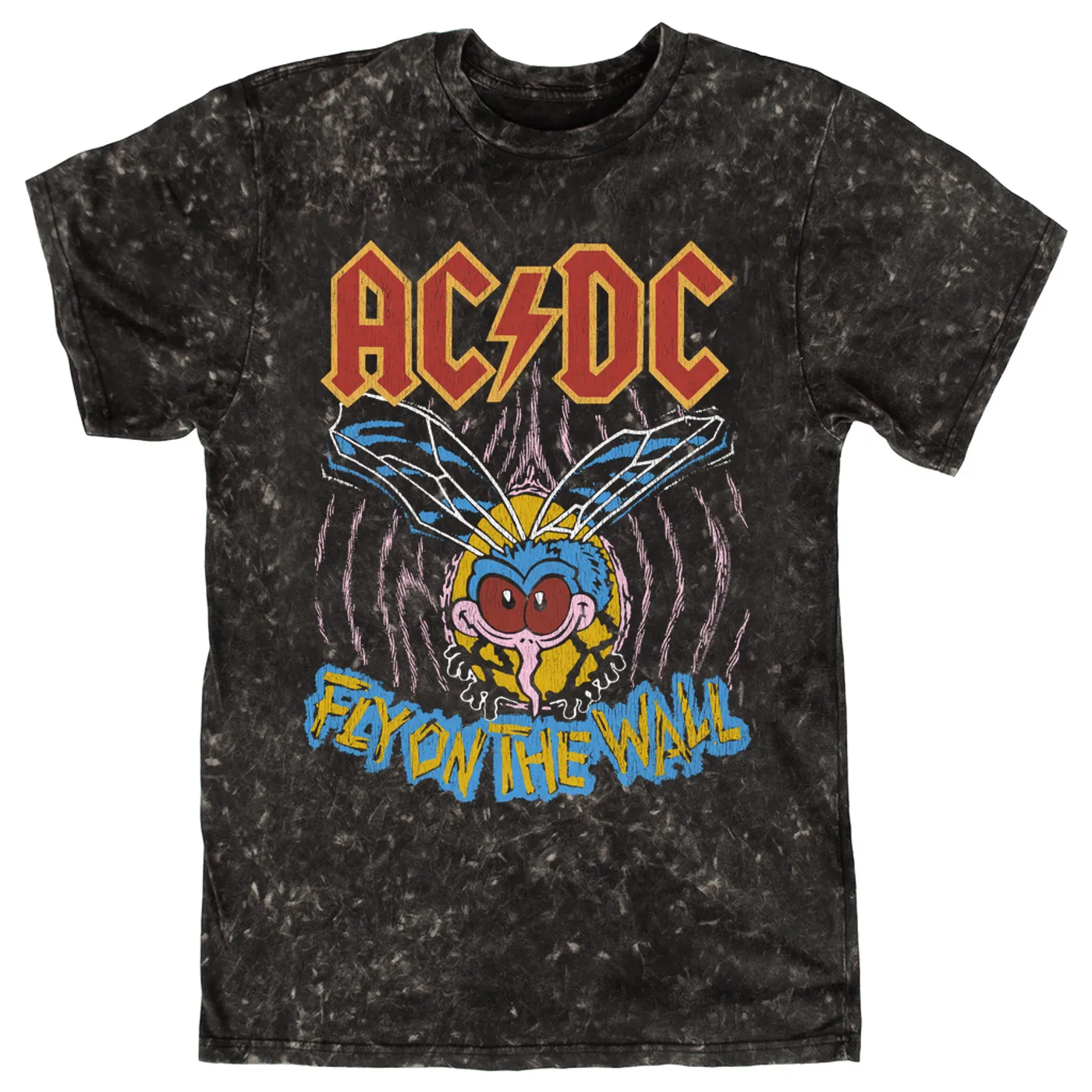 AC/DC T-shirt | It's The Fly On The Wall ACDC Mineral Wash Shirt