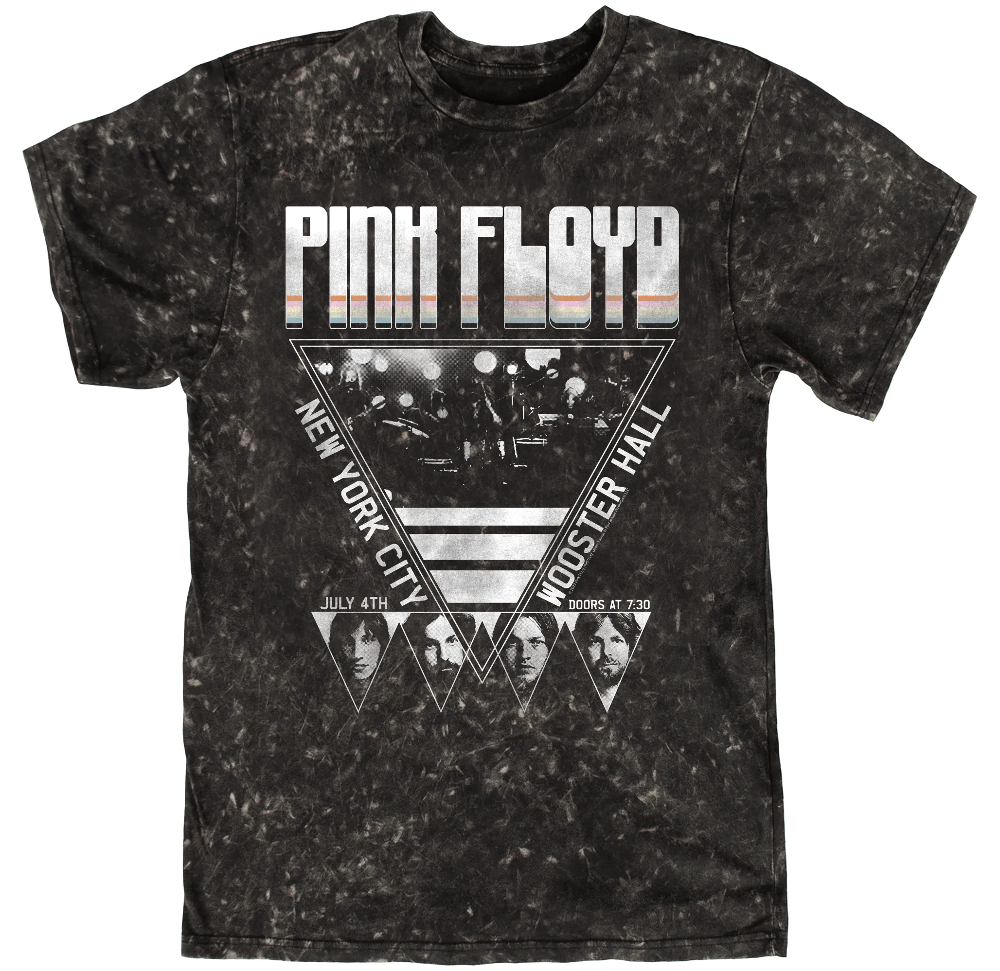 T-shirt | NYC LIVE In Concert 4th Of July Distressed (Equineop Exclusive) Mineral Wash Shirt