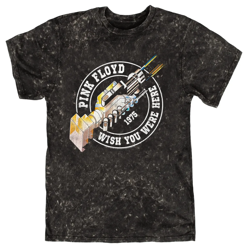 T-shirt | Wish You Were Here Sticker Design (Equineop Exclusive) Mineral Wash Shirt