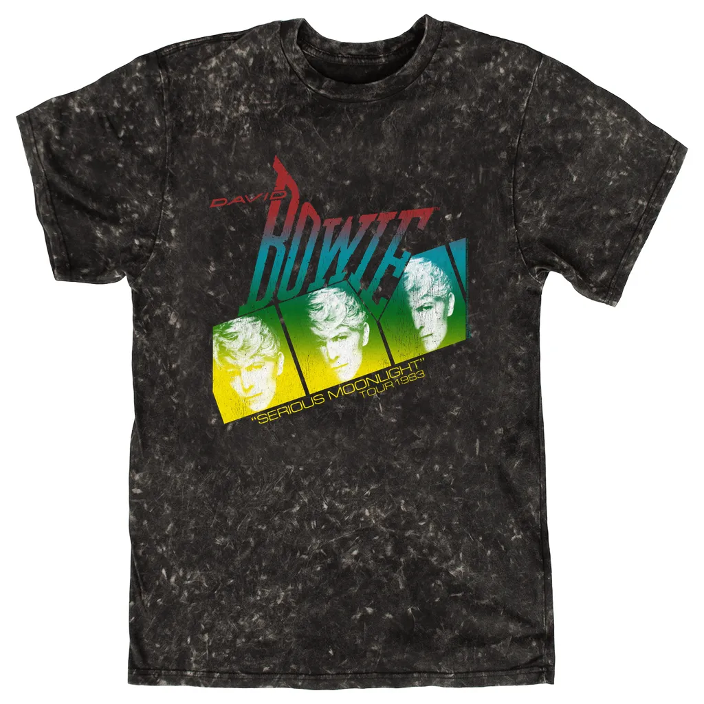 T-shirt | Rainbow Ombre Serious Moonlight Concert Distressed Mineral Wash Shirt