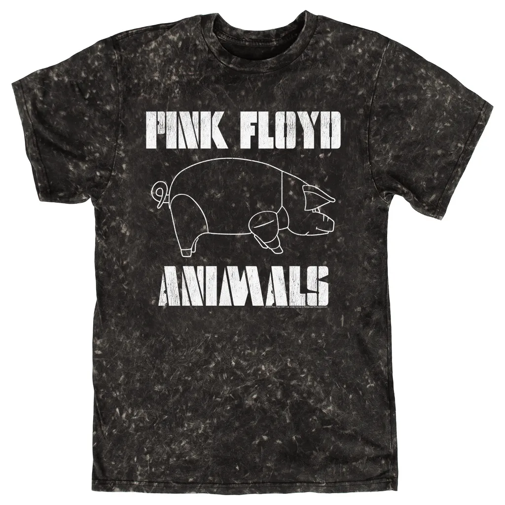 T-shirt | David Gilmour's Animals Concert Design (Equineop Exclusive) Mineral Wash Shirt