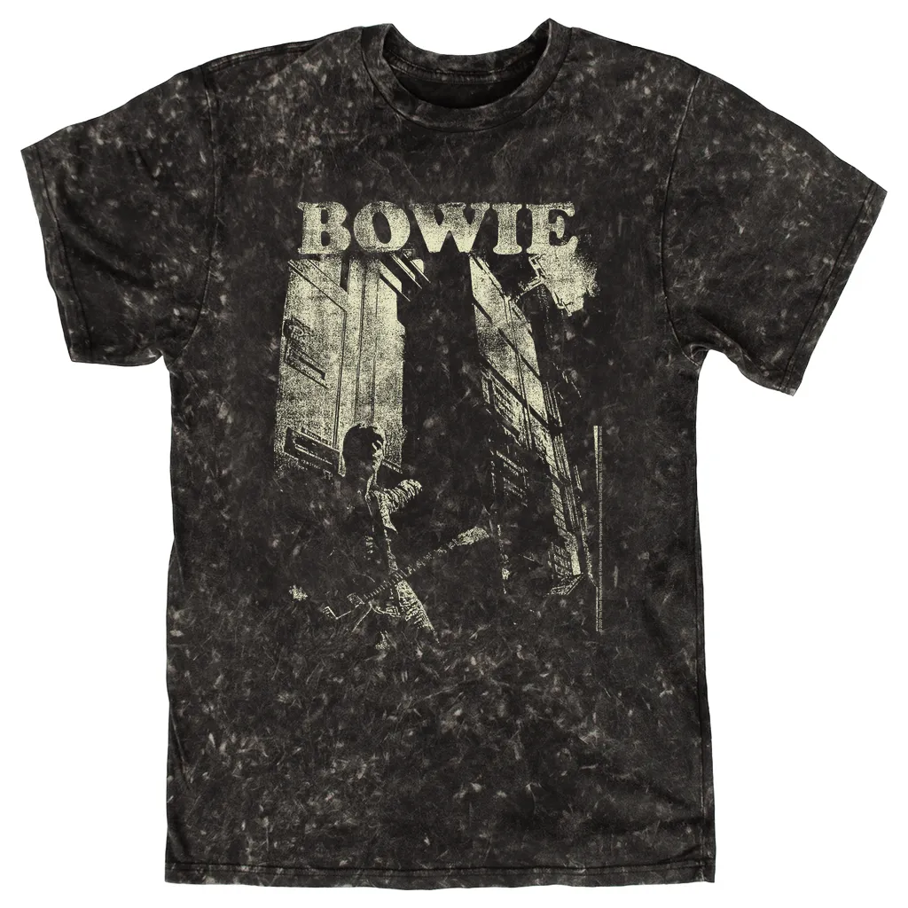 T-shirt | With Guitar Distressed Mineral Wash Shirt