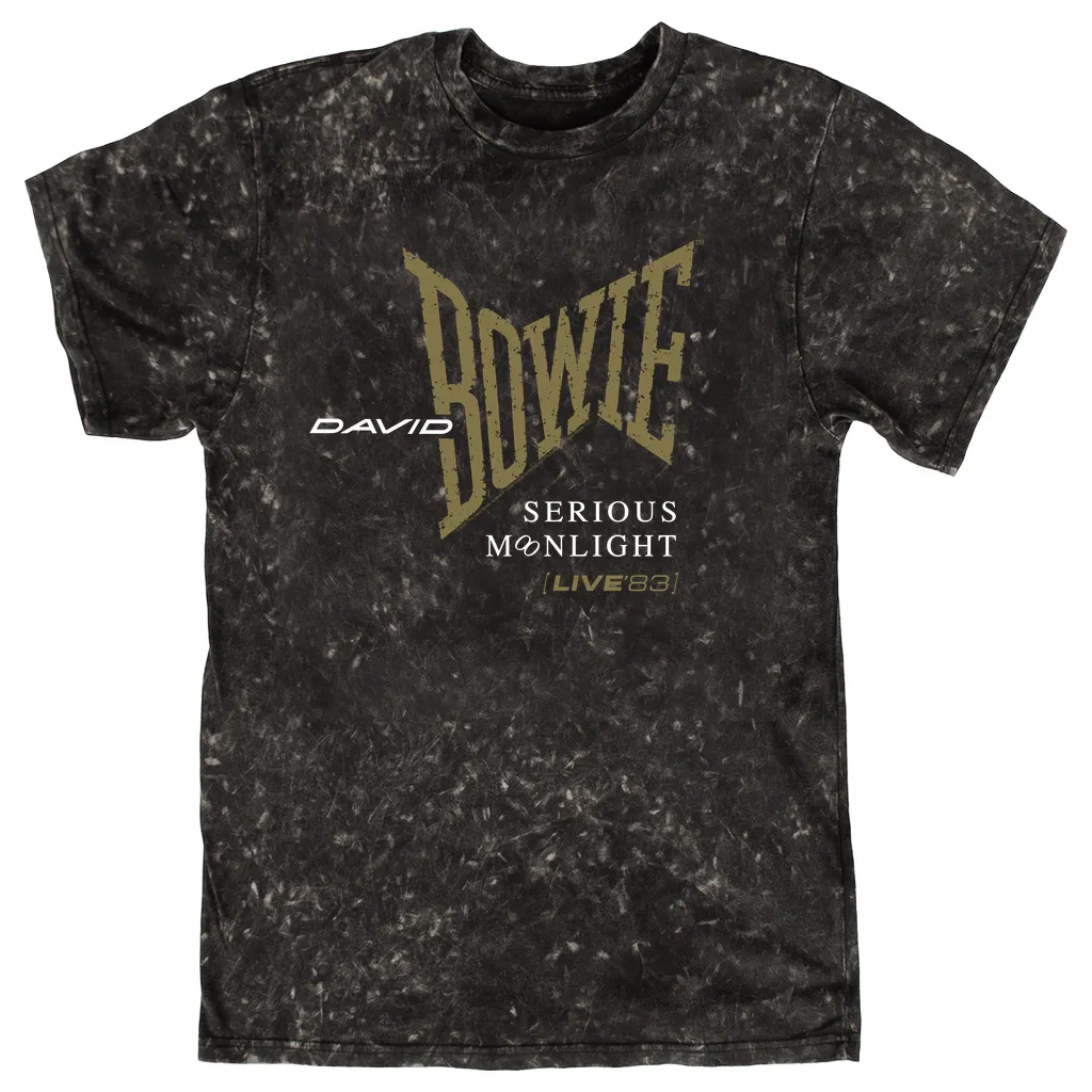 T-shirt | 1983 Serious Moonlight Tour Logo Mineral Wash Shirt