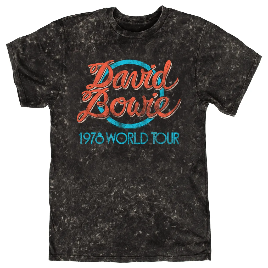 T-shirt | Turquoise 1978 World Tour Distressed (Equineop Exclusive) Mineral Wash Shirt