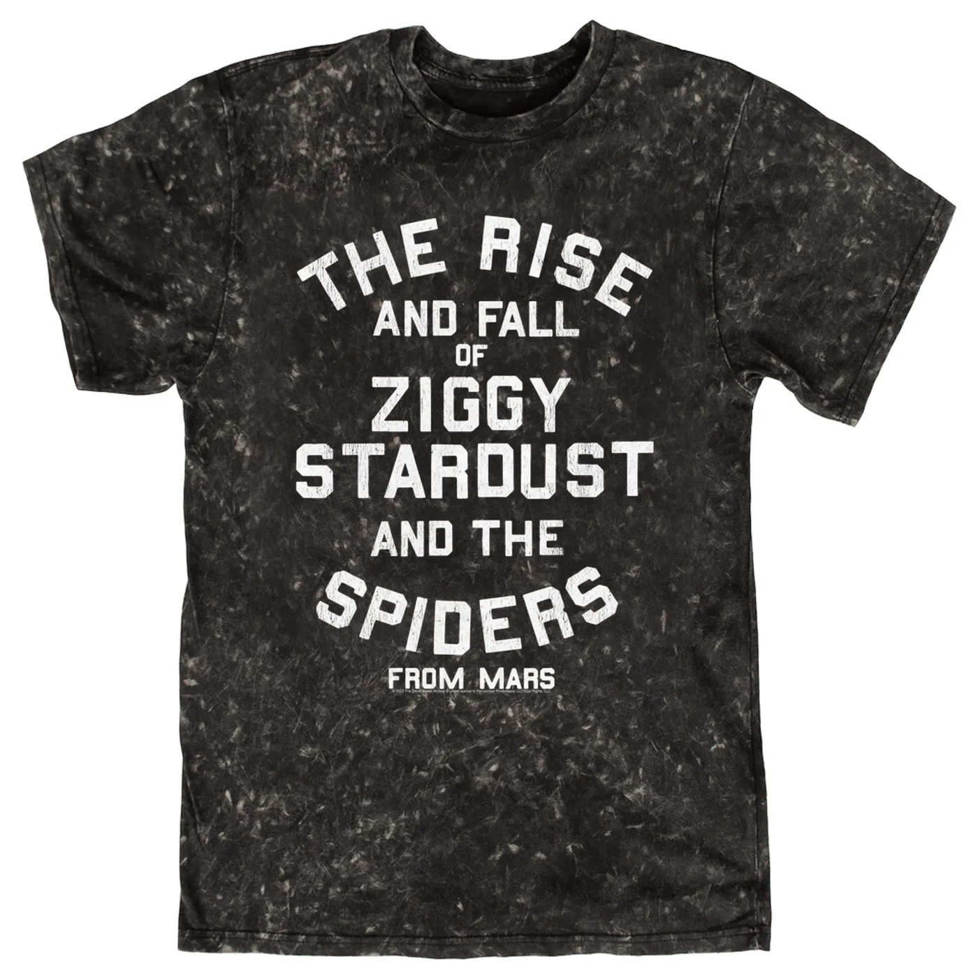 David Bowie T-shirt | The Rise And Fall Of Ziggy Stardust (Merchbar Exclusive) David Bowie Mineral Wash Shirt