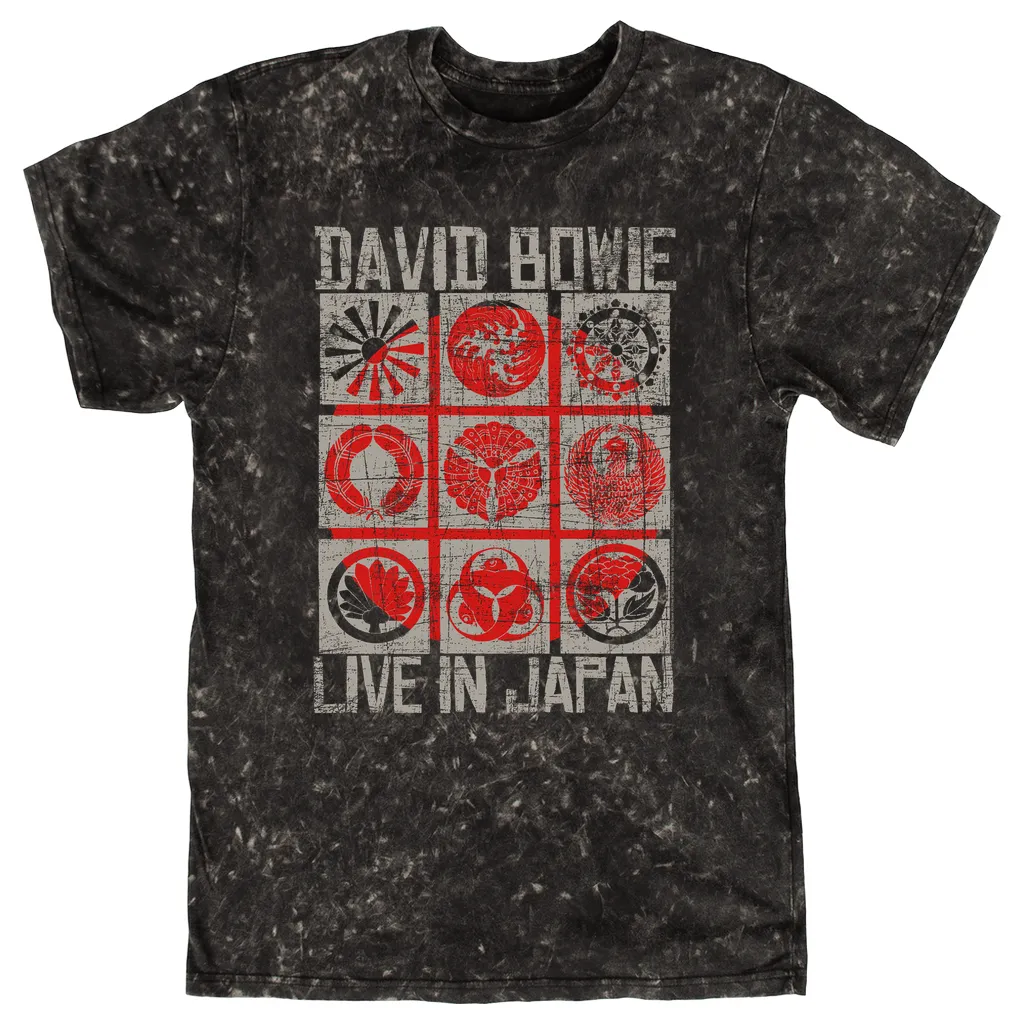 T-shirt | Reverse Live In Japan Design Distressed Mineral Wash Shirt