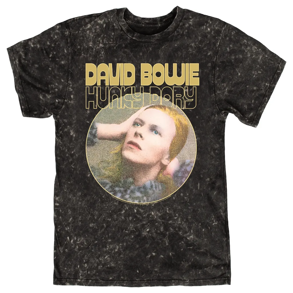 T-shirt | Hunky Dory Album Design Mineral Wash Shirt