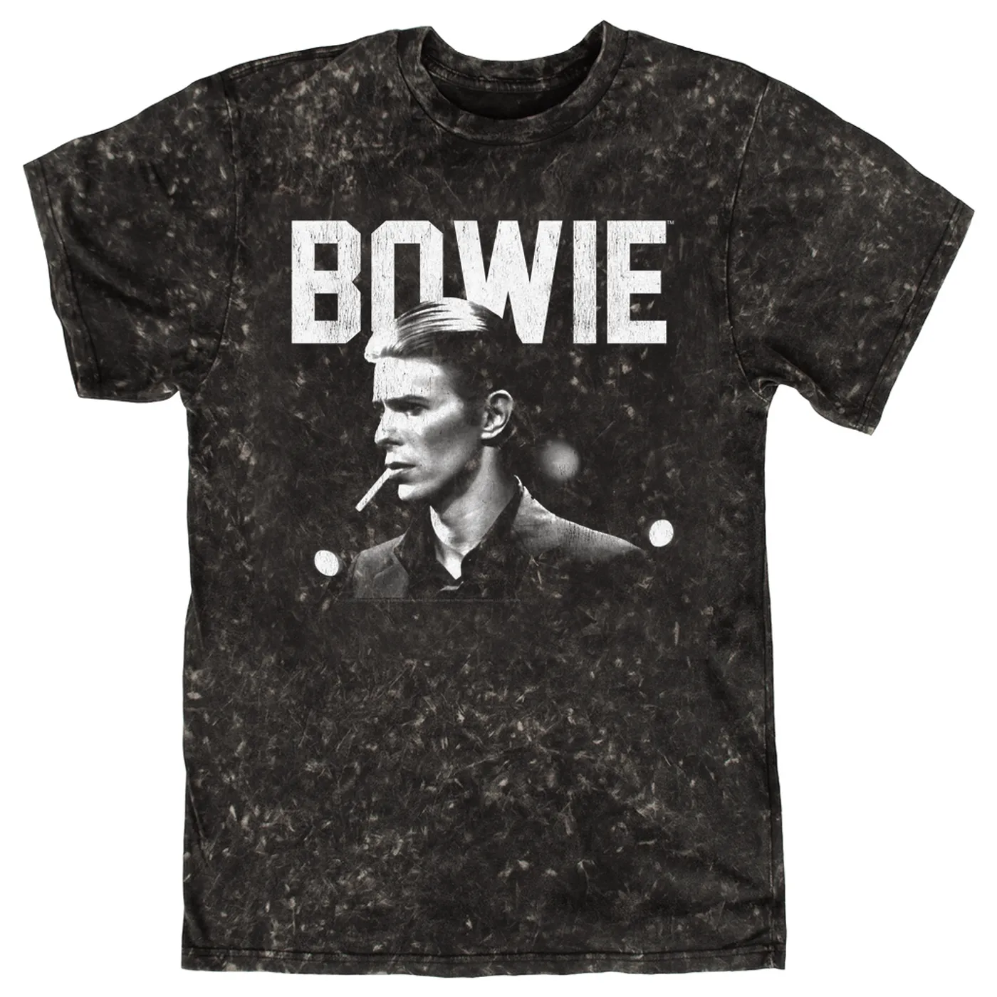 David Bowie T-shirt | Bowie's The Man Who Fell To Earth Design (Merchbar Exclusive) David Bowie Mineral Wash Shirt