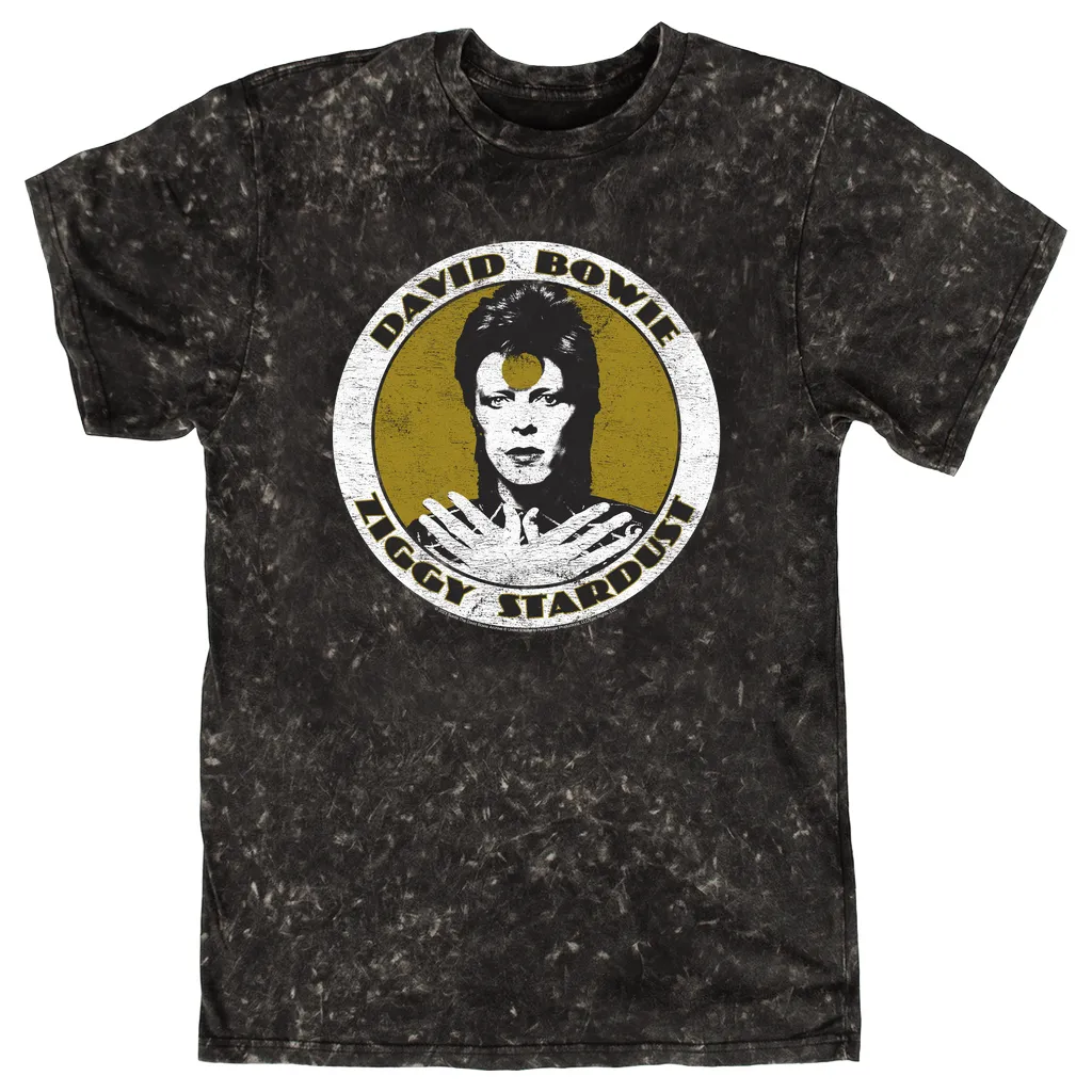 T-shirt | Golden Bowie As Ziggy Stardust (Equineop Exclusive) Mineral Wash Shirt