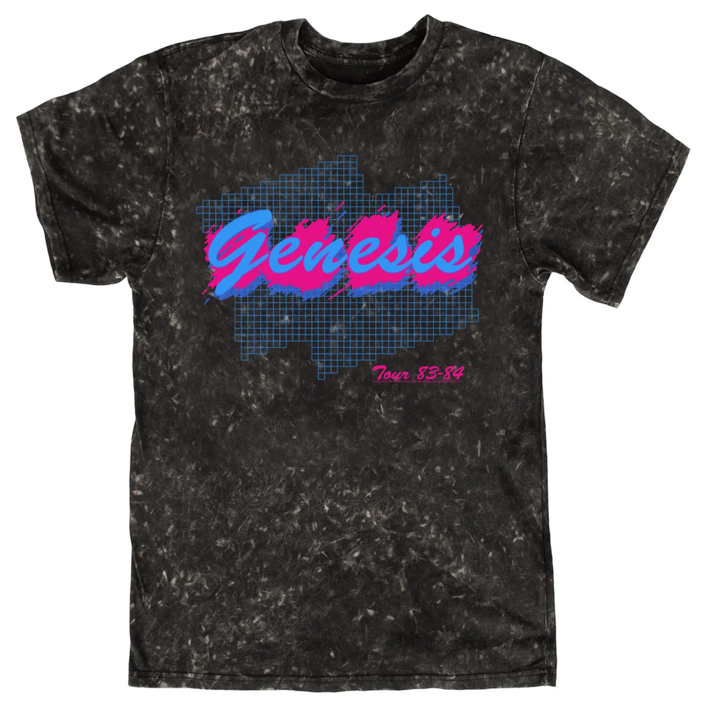 Genesis T-shirt | Neon 1984-84 Tour Genesis Mineral Wash Shirt