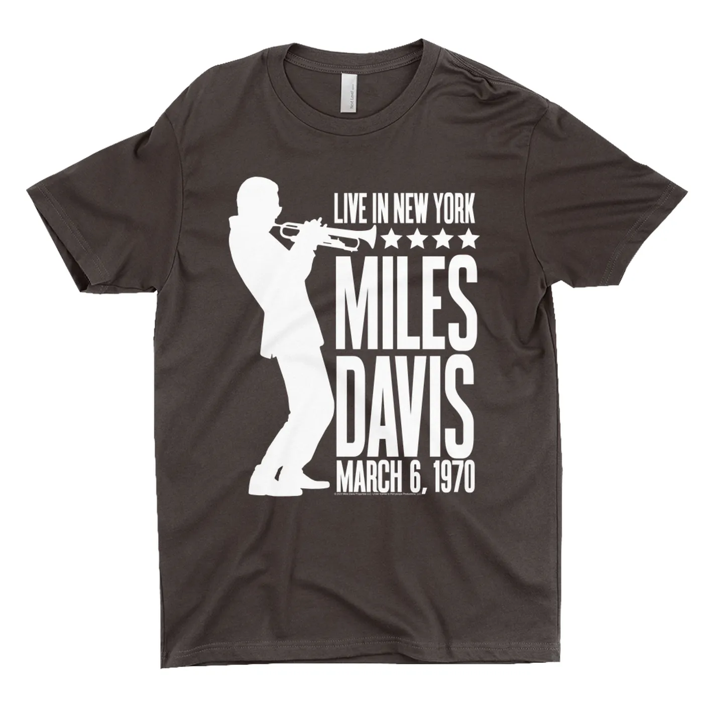 Miles Davis T-Shirt | Live In New York 1970 Miles Davis Shirt