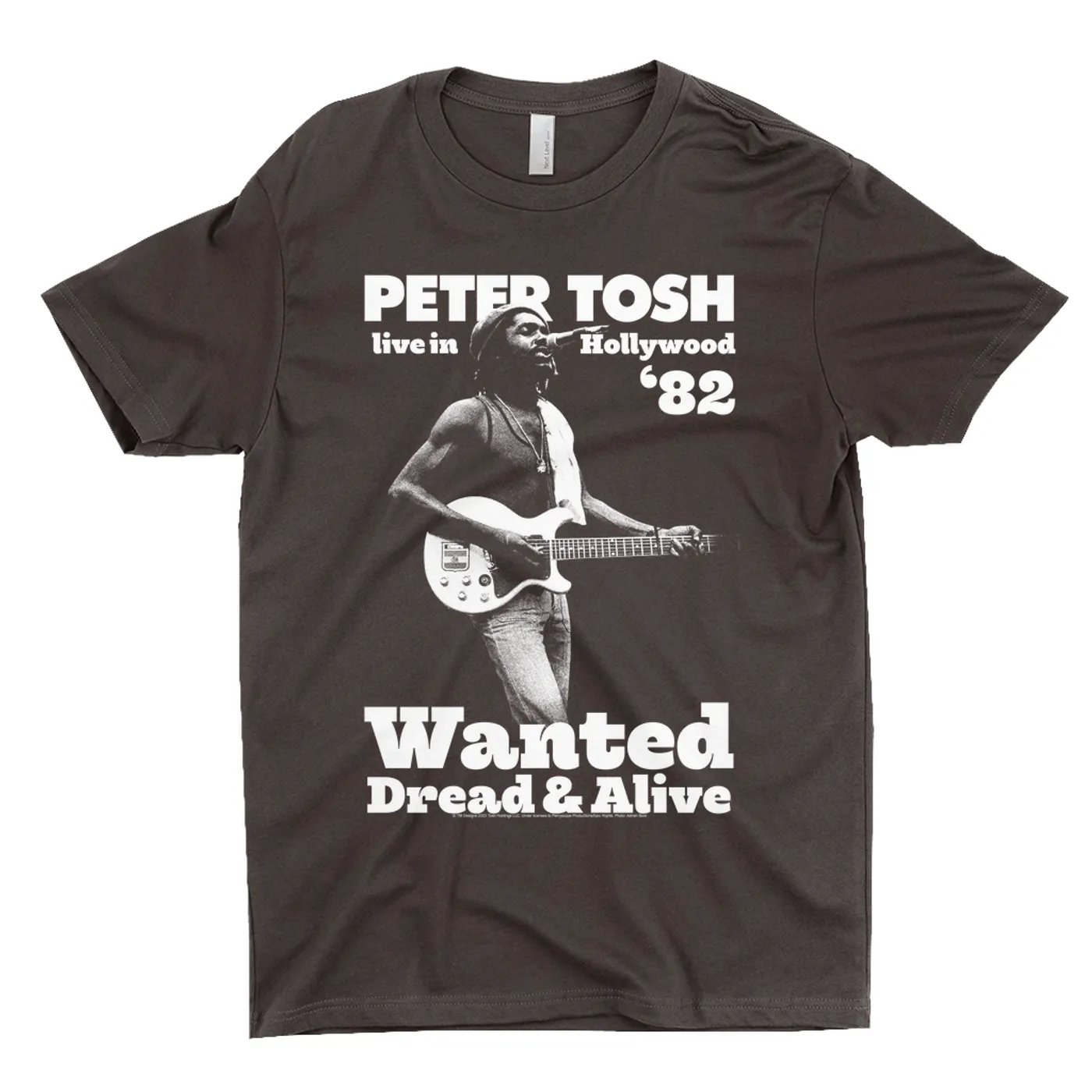 Peter Tosh T-Shirt | Live In Hollywood '82 (Merchbar Exclusive) Peter Tosh Shirt