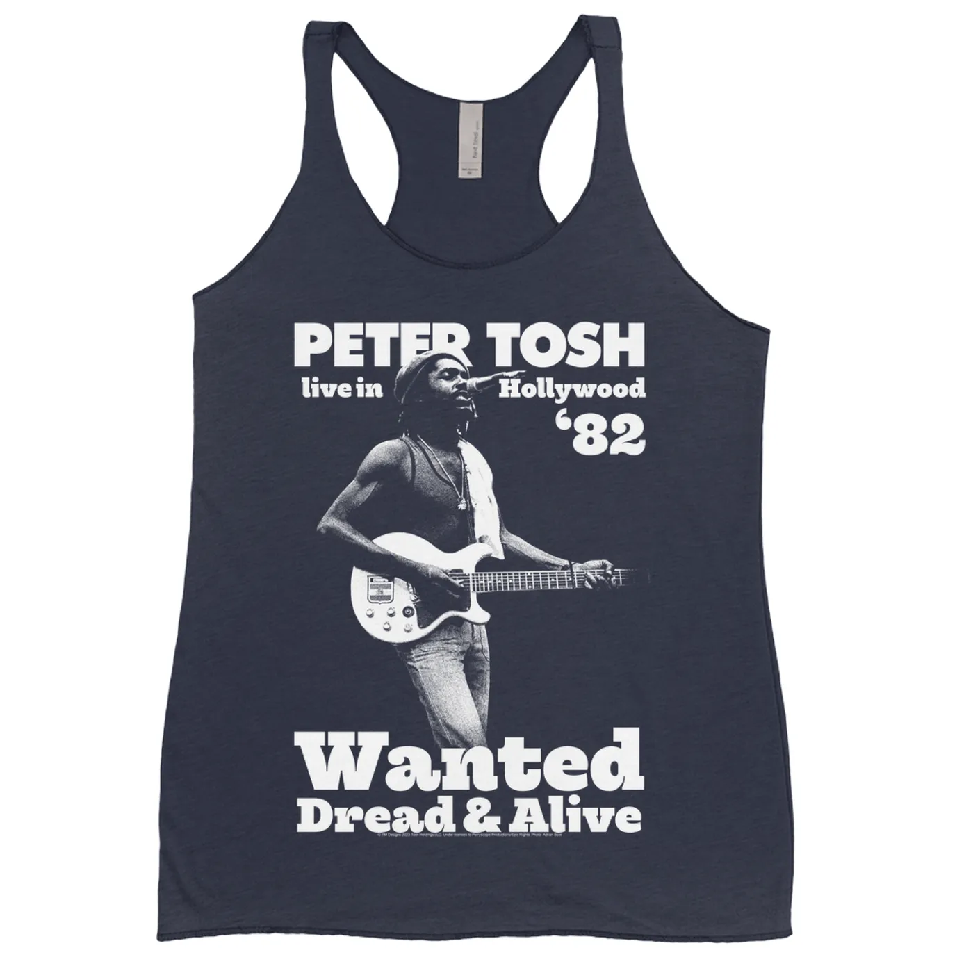 Peter Tosh Ladies' Tank Top | Live In Hollywood '82 (Merchbar Exclusive) Peter Tosh Shirt
