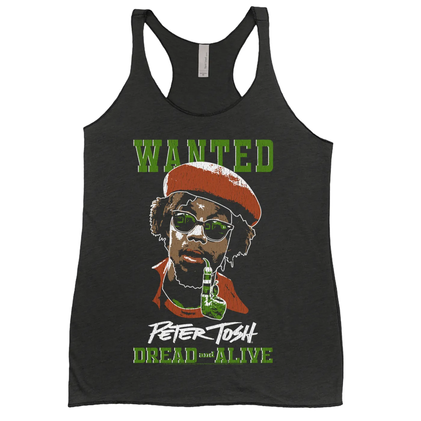 Peter Tosh Ladies' Tank Top | Wanted Dread And Live (Merchbar Exclusive) Peter Tosh Shirt