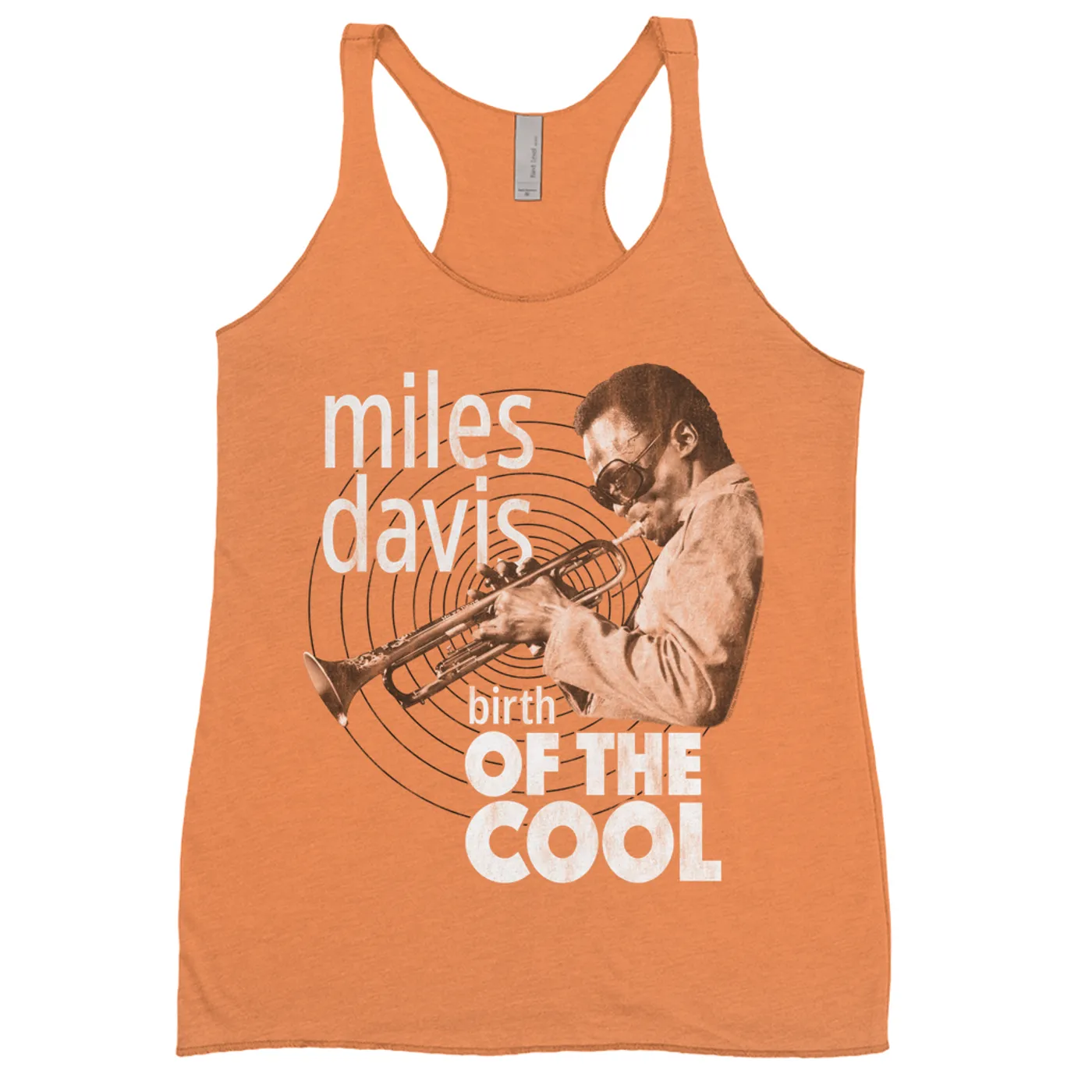 Miles Davis Ladies' Tank Top | Bringing "The Cool" Miles Davis Shirt