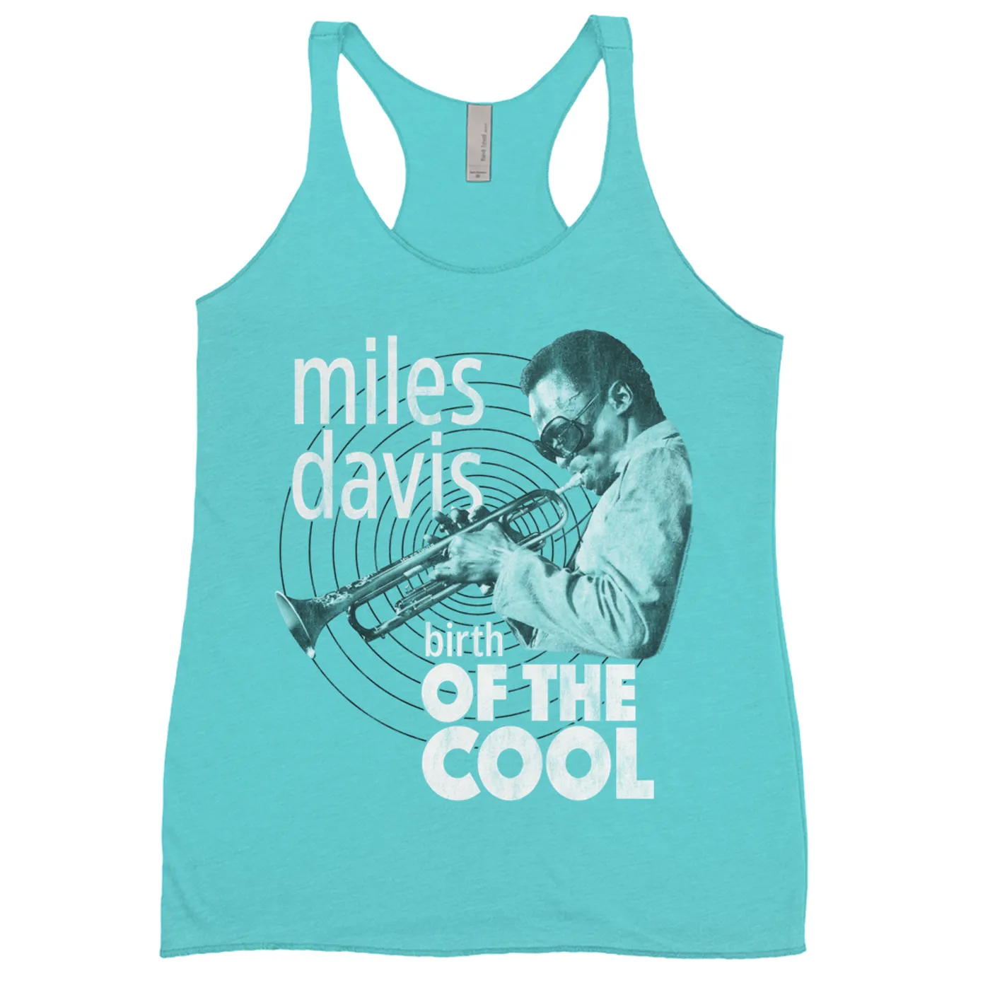 Miles Davis Ladies' Tank Top | Bringing "The Cool" Miles Davis Shirt