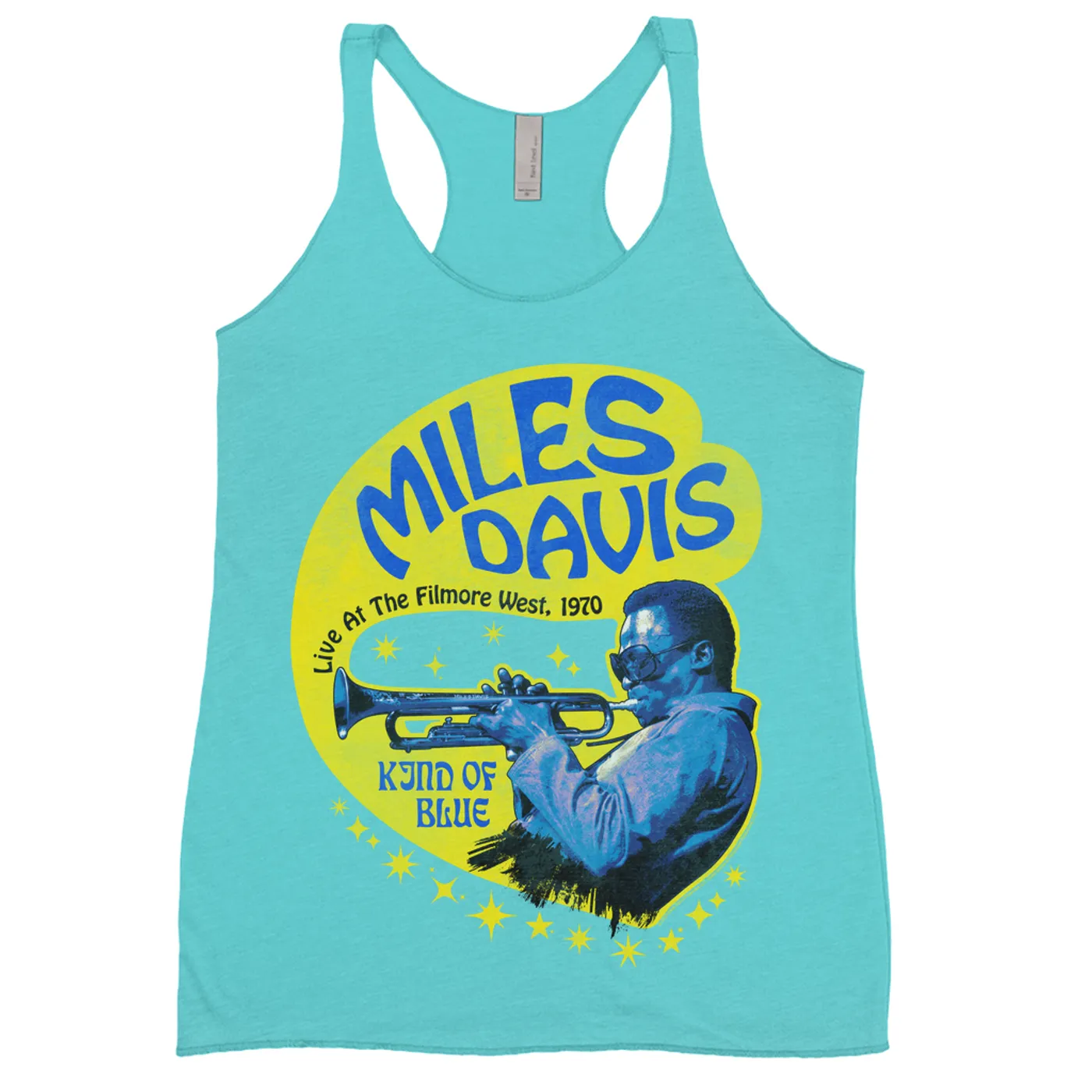 Miles Davis Ladies' Tank Top | Kind Of Blue Live 1970 Miles Davis Shirt