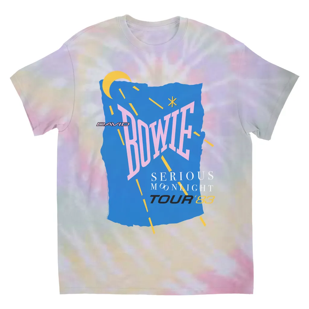 T-Shirt | Serious Moonlight 1983 Tour (Equineop Exclusive) Tie Dye Shirt