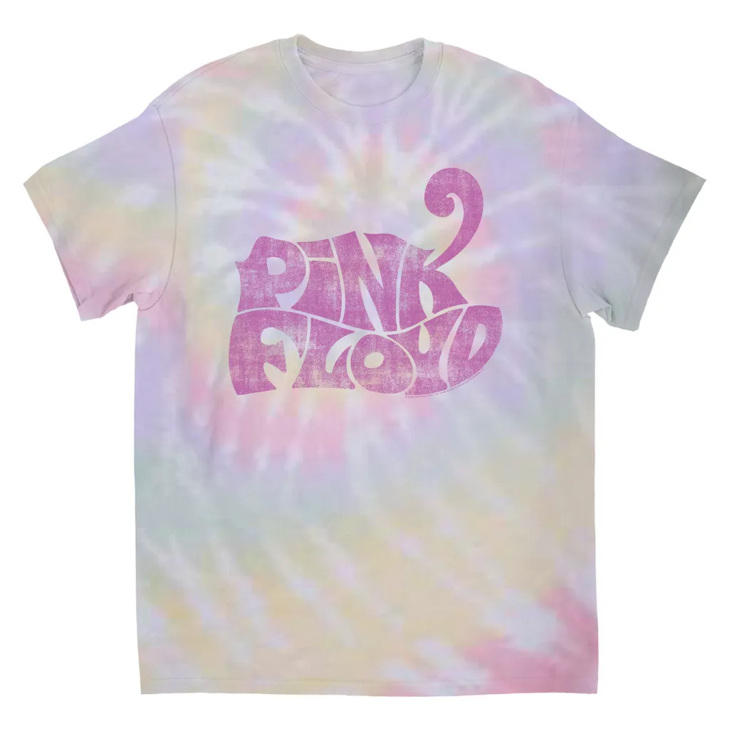 T-Shirt | Groovy Logo Distressed Pink (Equineop Exclusive) Tie Dye Shirt