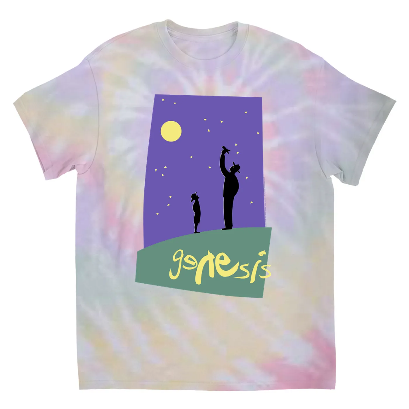 Genesis T-Shirt | 1992 We Can't Dance Tour Live Genesis Tie Dye Shirt