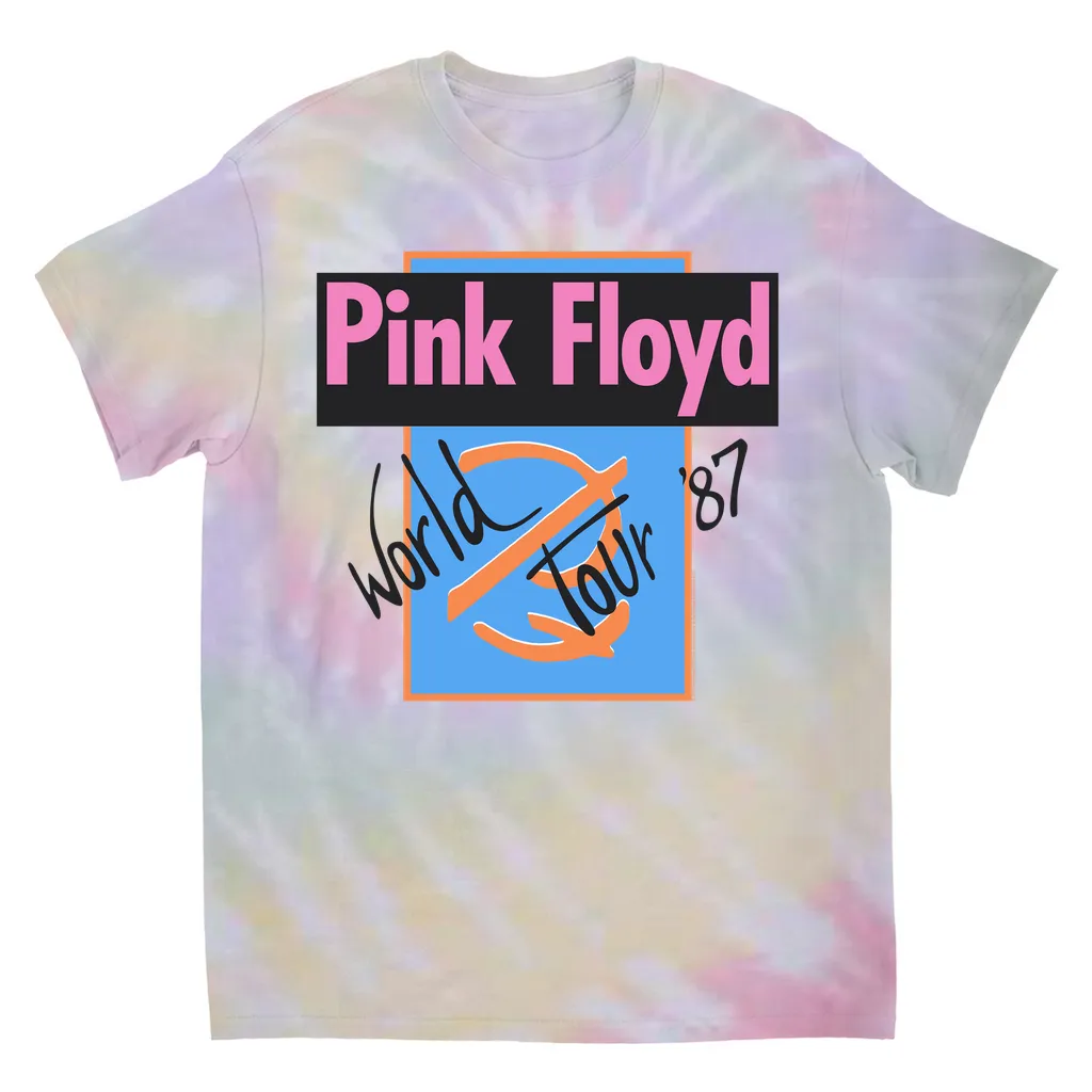 T-Shirt | World Tour '87 Logo Tie Dye Shirt