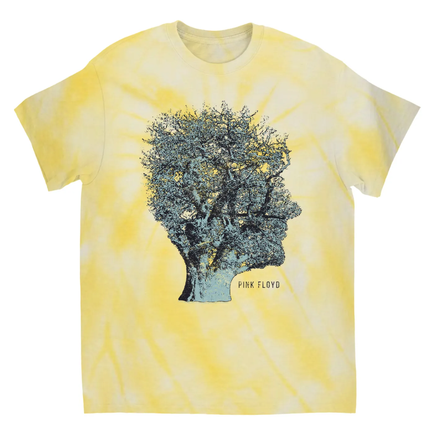 Pink Floyd T-Shirt | Tree Of Half Life (Merchbar Exclusive) Pink Floyd Tie Dye Shirt