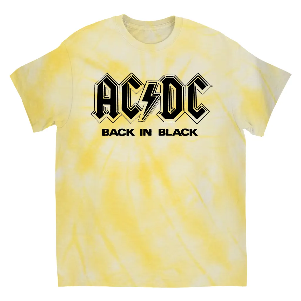 T-Shirt | Back In Black Back In London Image (Equineop Exclusive) Tie Dye Shirt