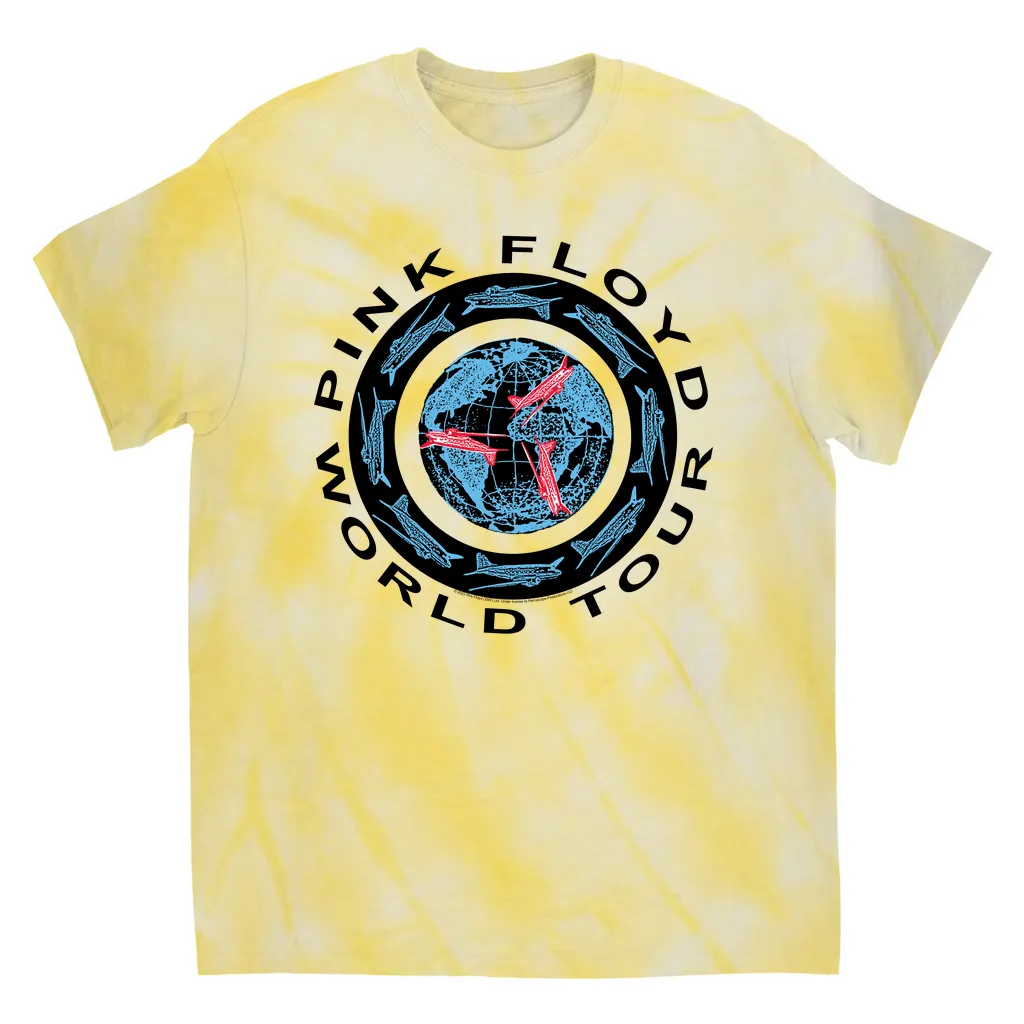 T-Shirt | World Tour 1987 Circular Logo Tie Dye Shirt