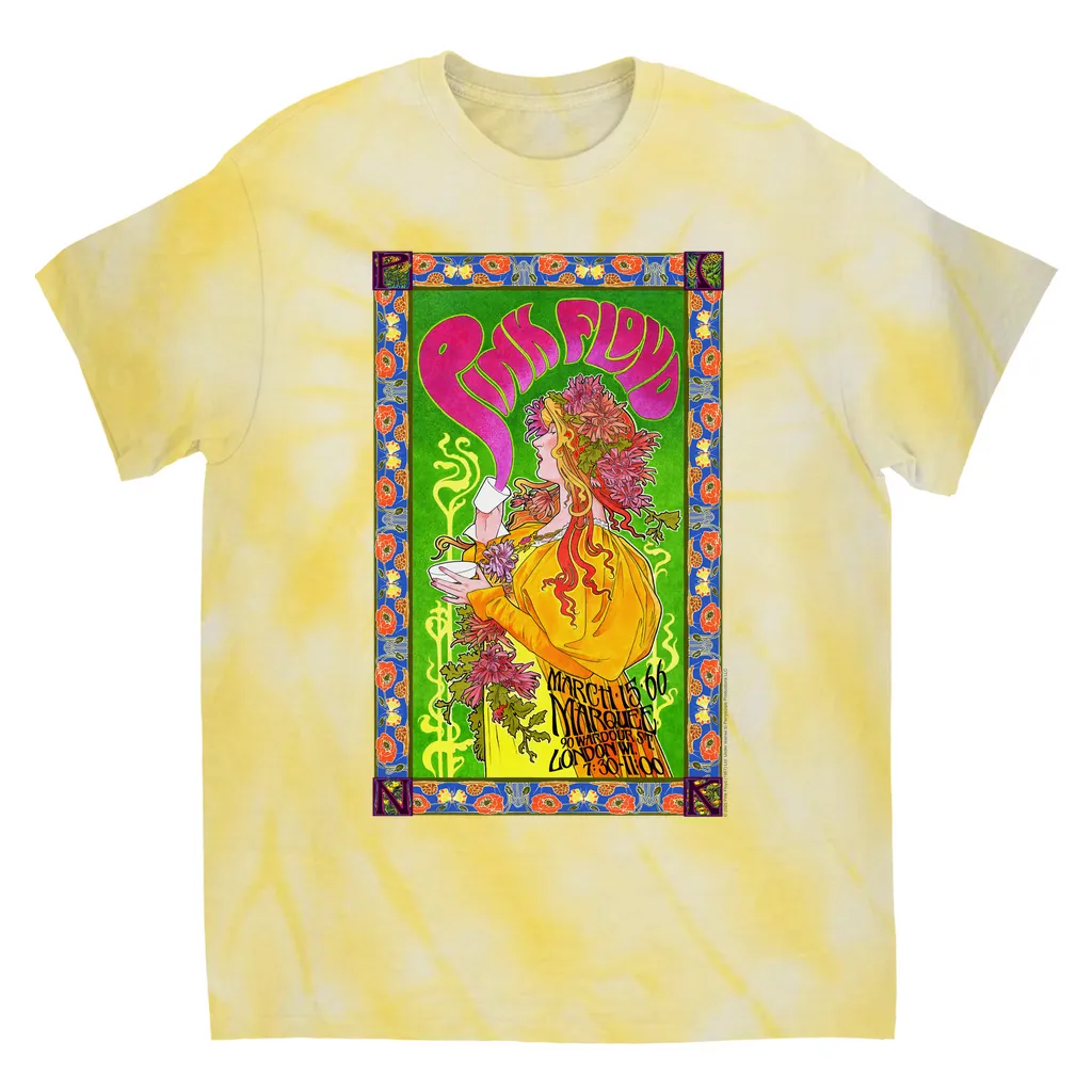 T-Shirt | 1966 Marquee London Concert Poster (Equineop Exclusive) Tie Dye Shirt