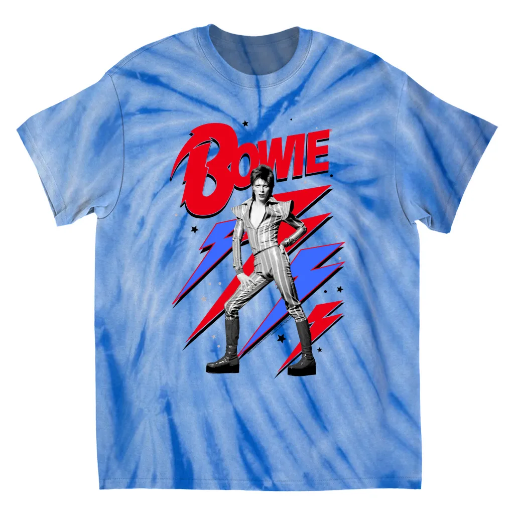 T-Shirt | Bolts, Stars and Ziggy Stardust Tie Dye Shirt