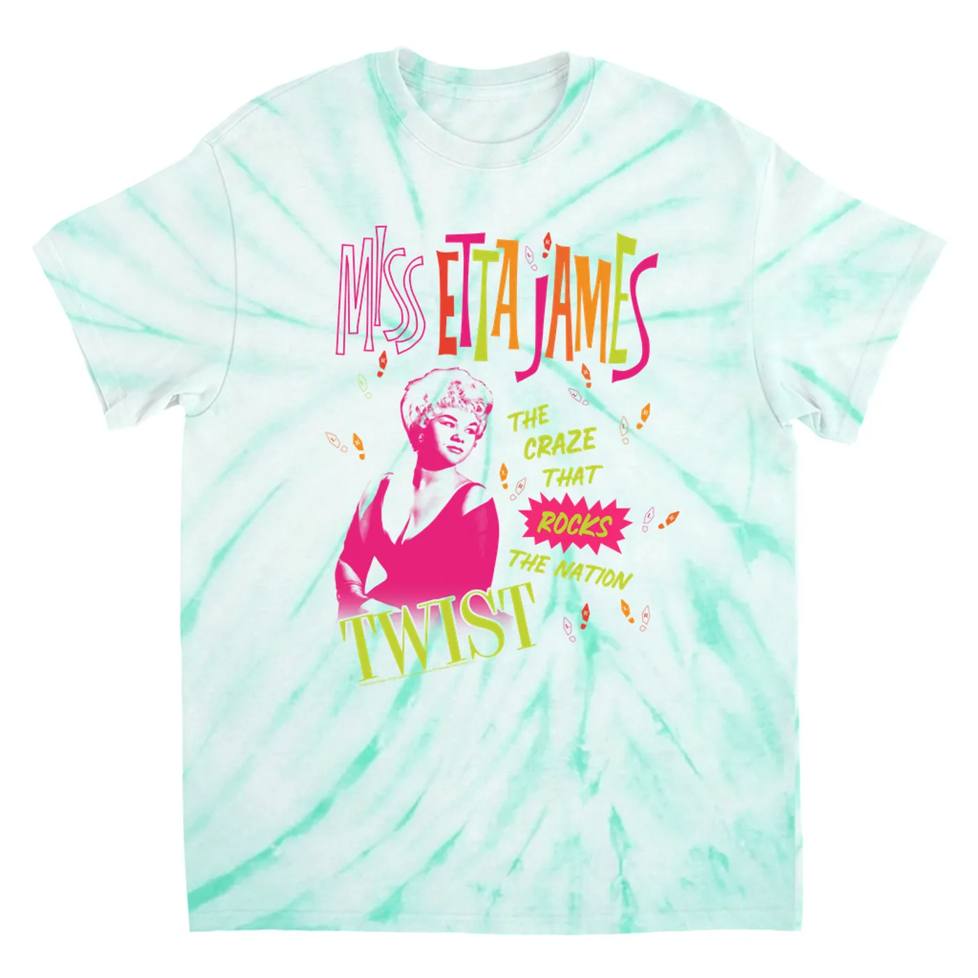 Etta James T-Shirt | Miss Etta James Twist Etta James Tie Dye Shirt