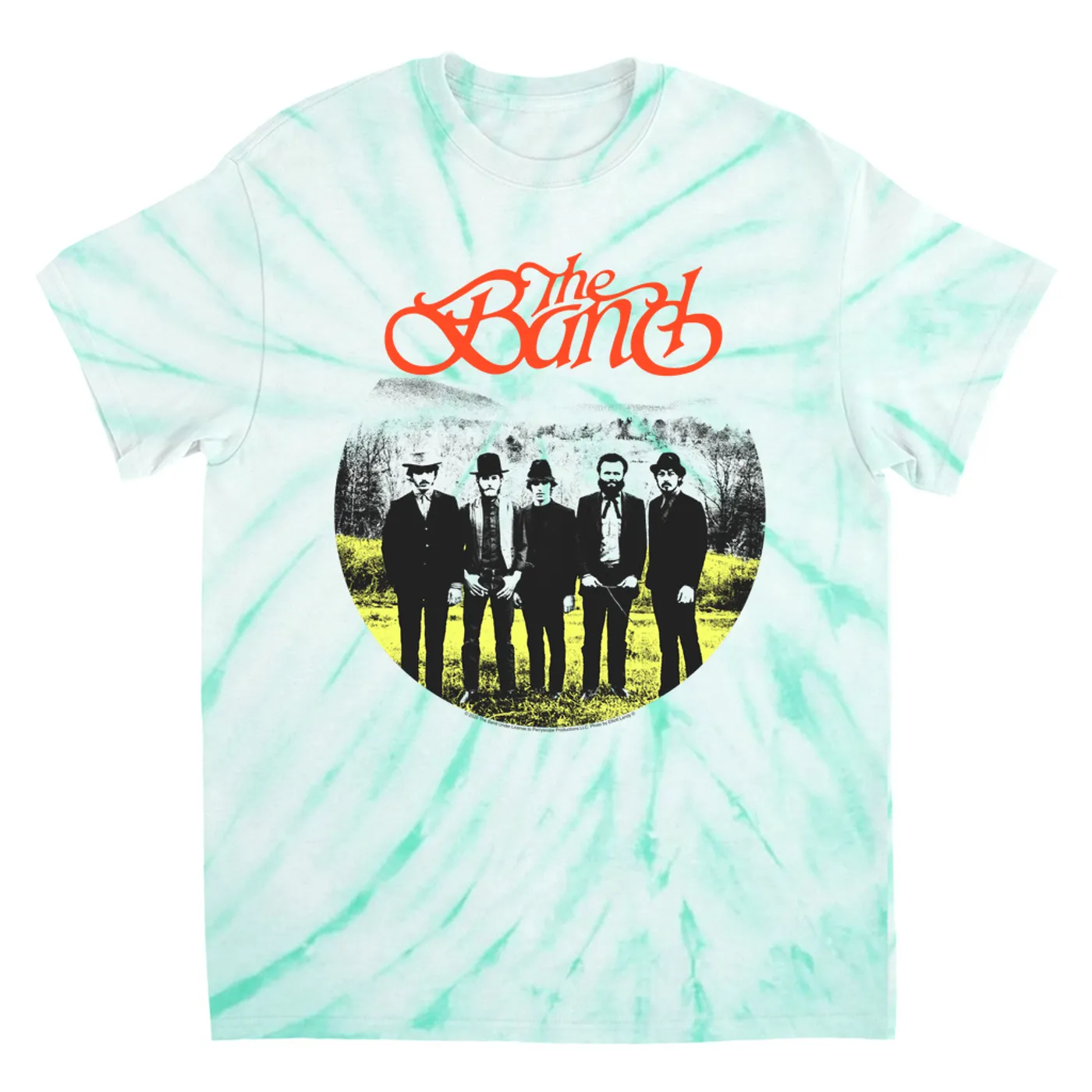 The Band T-Shirt | Group Photo Landscape Design The Band Tie Dye Shirt