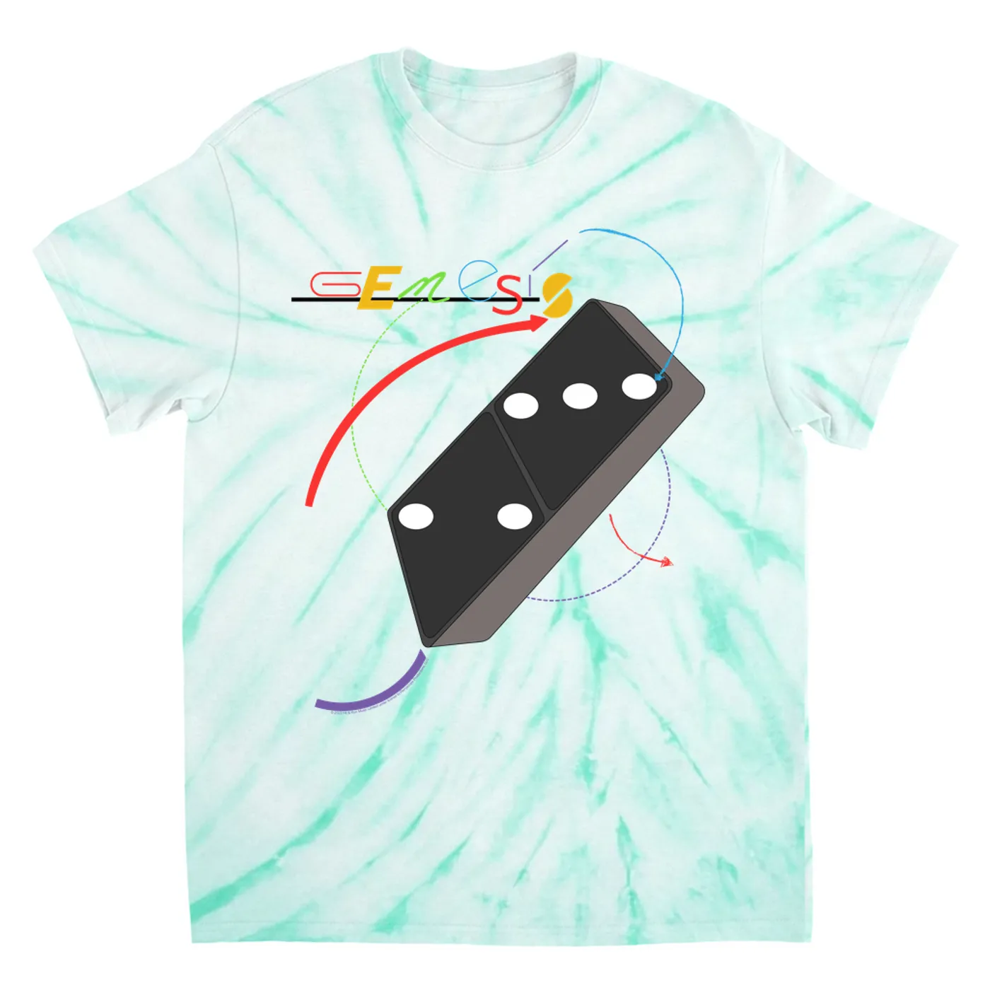 Genesis T-Shirt | Domino Design Genesis Tie Dye Shirt