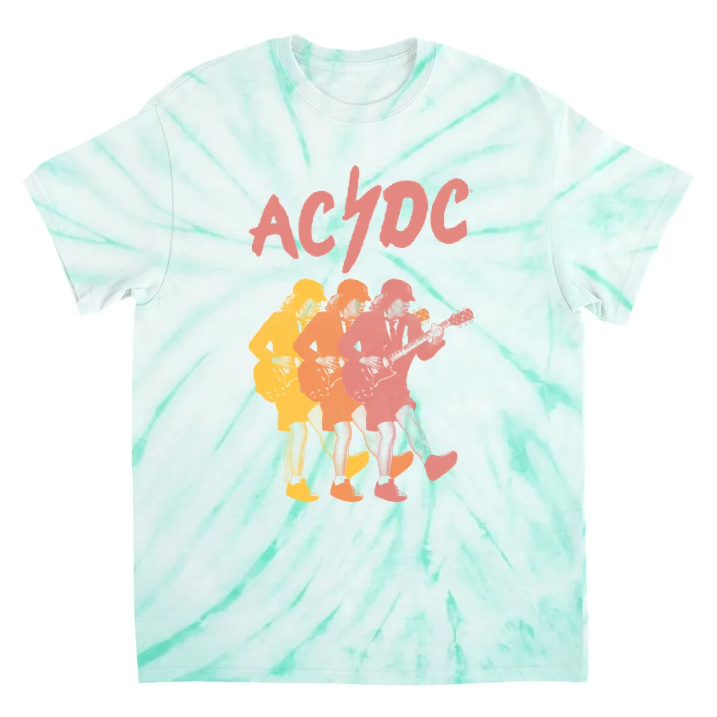 T-Shirt | Angus Young Pastel Design (Equineop Exclusive) Tie Dye Shirt